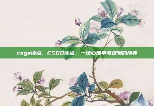 csgo读点,CSGO读点,一场心理学与逻辑的博弈
