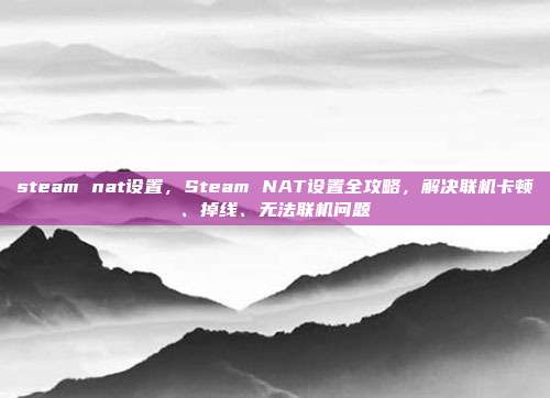 steam nat设置,Steam NAT设置全攻略,解决联机卡顿、掉线、无法联机问题