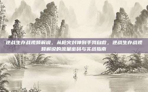 逆战生存战视频解说,从枪火封神到手残自救,逆战生存战视频解说的流量密码与实战指南