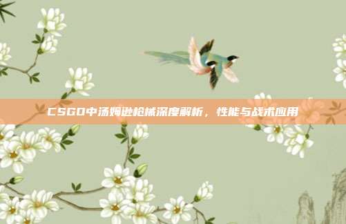 CSGO中汤姆逊枪械深度解析,性能与战术应用