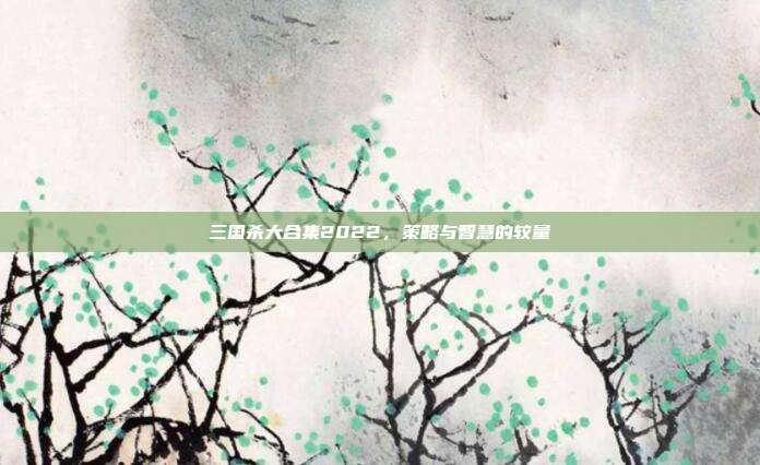 三国杀大合集2022,策略与智慧的较量