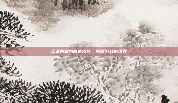 王者荣耀刺客新皮肤,解锁游戏新境界