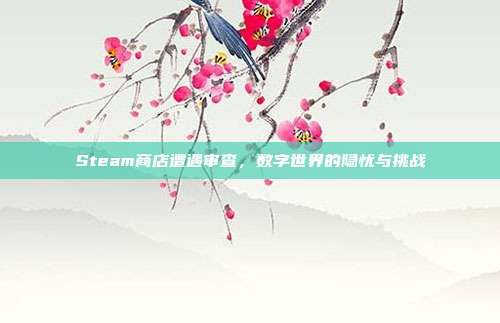 Steam商店遭遇审查,数字世界的隐忧与挑战