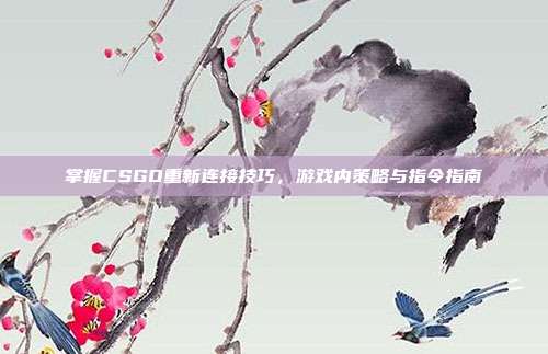 掌握CSGO重新连接技巧,游戏内策略与指令指南