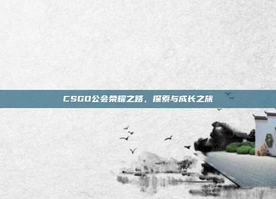 CSGO公会荣耀之路,探索与成长之旅