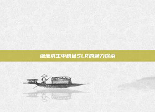 绝地求生中粉色SLR的魅力探索