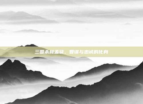 三国杀林孟获,智谋与忠诚的化身