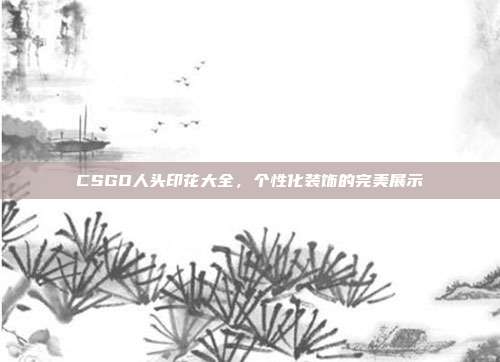 CSGO人头印花大全,个性化装饰的完美展示