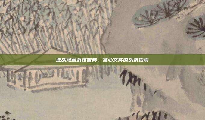 逆战隐藏战术宝典,准心文件的战术指南