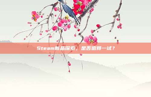 Steam新品探索,是否值得一试?