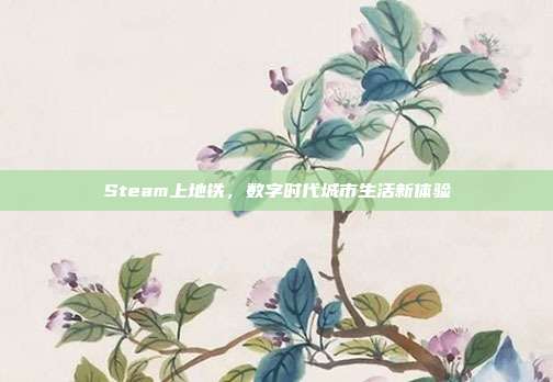 Steam上地铁,数字时代城市生活新体验