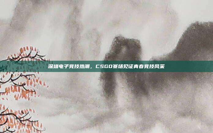深圳电子竞技热潮,CSGO赛场见证青春竞技风采
