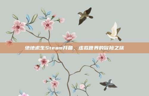 绝地求生Steam开箱,虚拟世界的冒险之旅