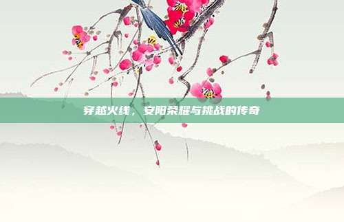 穿越火线,安阳荣耀与挑战的传奇