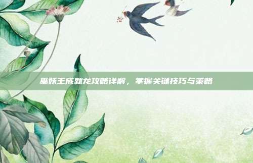 巫妖王成就龙攻略详解,掌握关键技巧与策略
