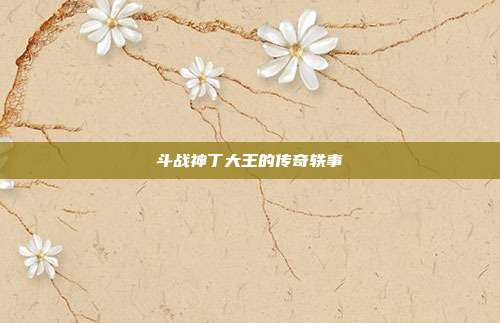 斗战神丁大王的传奇轶事