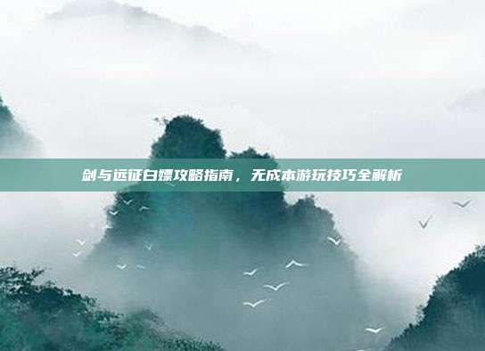 剑与远征白嫖攻略指南,无成本游玩技巧全解析