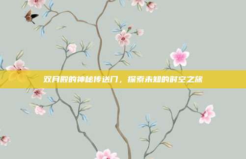 双月殿的神秘传送门,探索未知的时空之旅