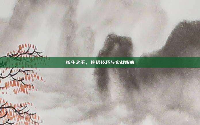 炫斗之王,连招技巧与实战指南