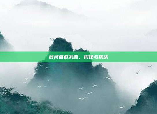 剑灵瘟疫武器,揭秘与挑战