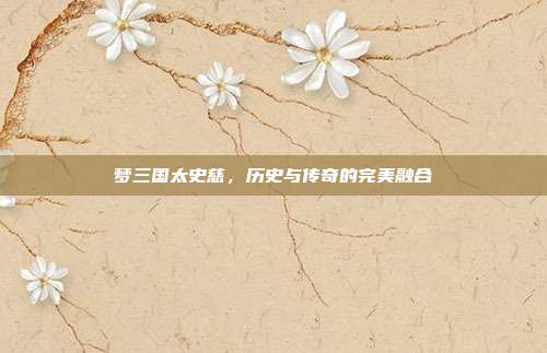 梦三国太史慈,历史与传奇的完美融合
