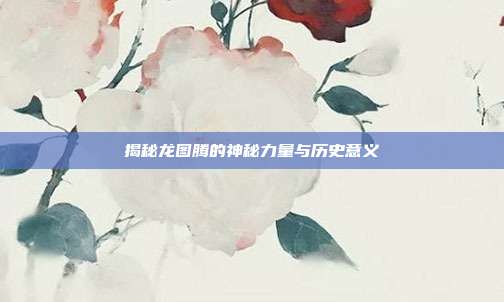 揭秘龙图腾的神秘力量与历史意义