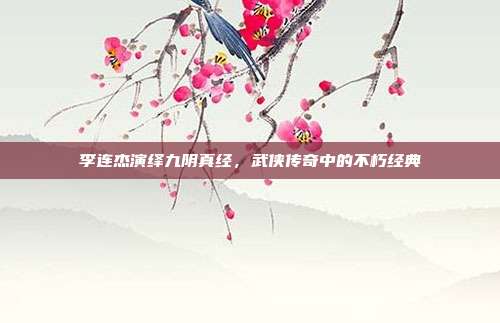 李连杰演绎九阴真经,武侠传奇中的不朽经典