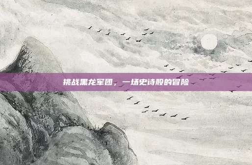 挑战黑龙军团,一场史诗般的冒险