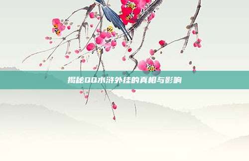揭秘QQ水浒外挂的真相与影响