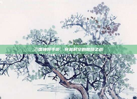 三国神将手游,穿越时空的荣耀之战