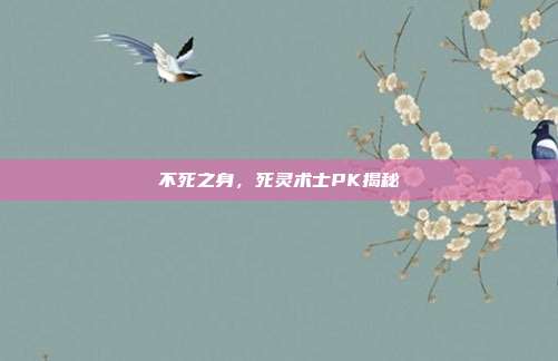 不死之身,死灵术士PK揭秘