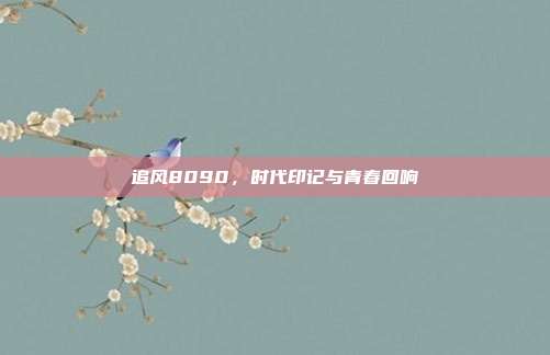 追风8090,时代印记与青春回响