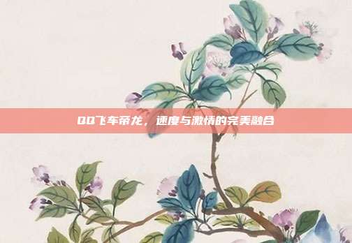 QQ飞车帝龙,速度与激情的完美融合