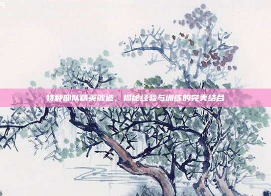 特种部队精英锻造,揭秘经验与训练的完美结合