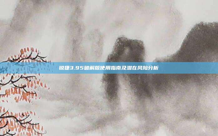 锐捷3.95破解版使用指南及潜在风险分析