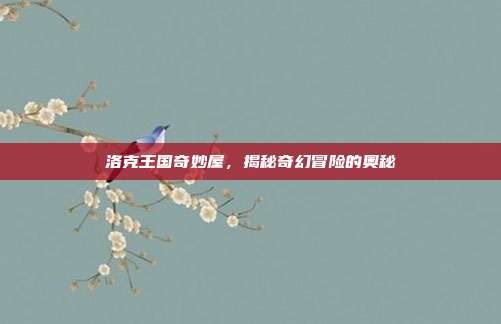 洛克王国奇妙屋,揭秘奇幻冒险的奥秘