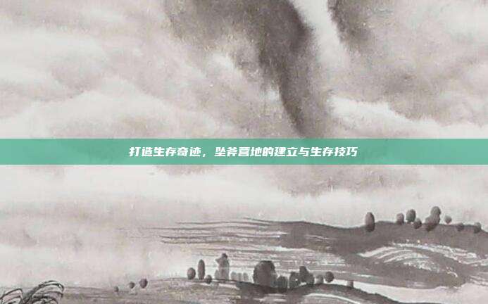 打造生存奇迹,坠斧营地的建立与生存技巧