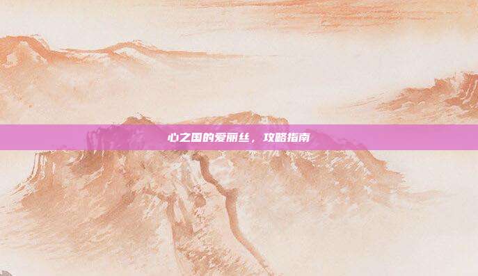 心之国的爱丽丝,攻略指南