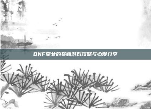 DNF皇女的赏赐游戏攻略与心得分享