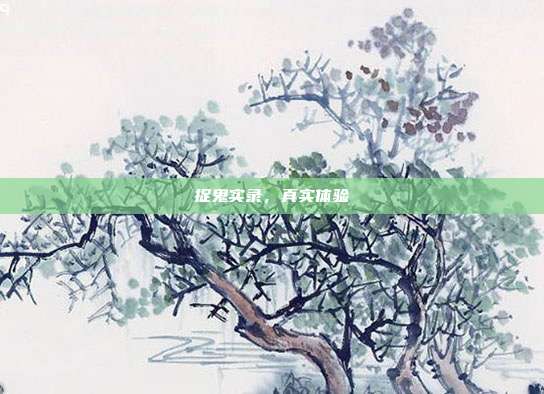 捉鬼实录,真实体验