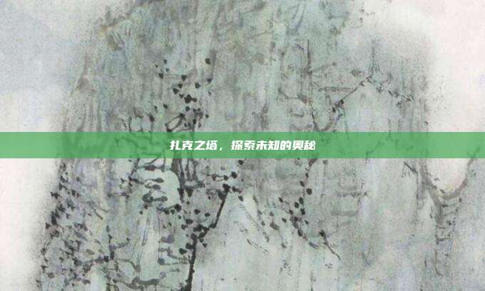 扎克之塔,探索未知的奥秘