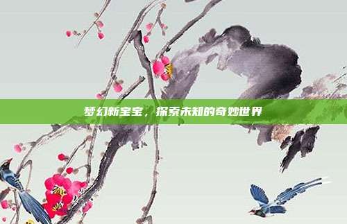 梦幻新宝宝,探索未知的奇妙世界