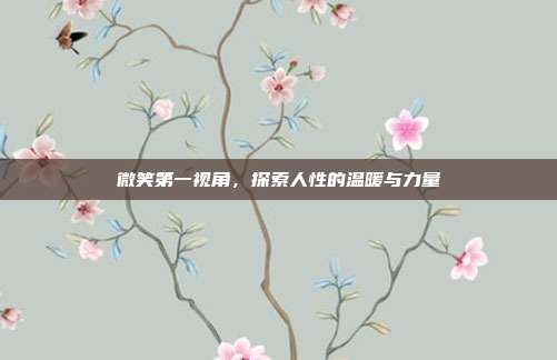 微笑第一视角,探索人性的温暖与力量
