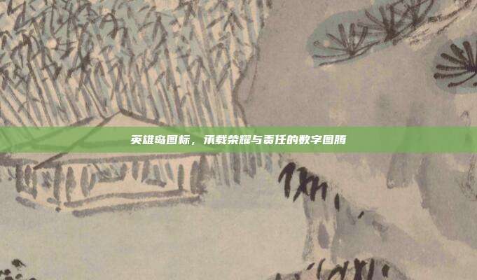 英雄岛图标,承载荣耀与责任的数字图腾