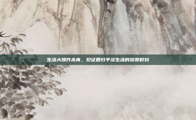 生活大爆炸杀青,见证回归平淡生活的珍贵时刻