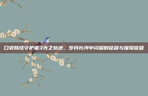 口袋妖怪守护者3光之轨迹,岁月长河中闪耀的征程与璀璨征程