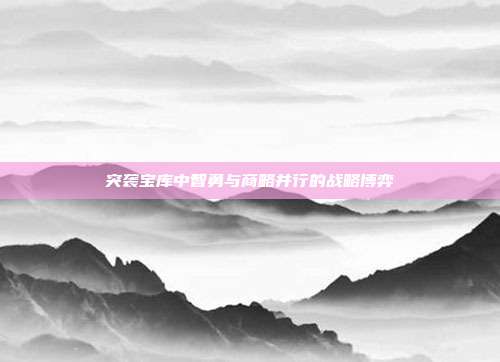 突袭宝库中智勇与商略并行的战略博弈