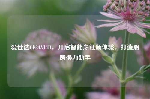 爱仕达CF34A14D,开启智能烹饪新体验,打造厨房得力助手