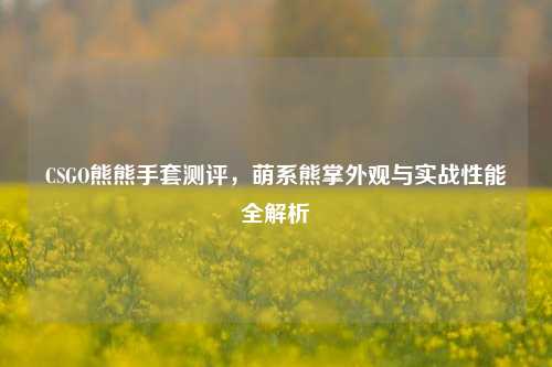 CSGO熊熊手套测评,萌系熊掌外观与实战性能全解析