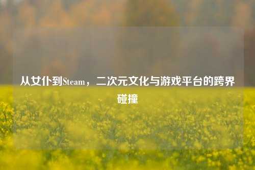 从女仆到Steam,二次元文化与游戏平台的跨界碰撞